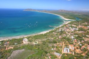 Dreamsea Surf Camp Costa Rica | Blog Post | Volunteer on the best surf camp around the world | Photo | Aerial View of Tamarindo Costa Rica