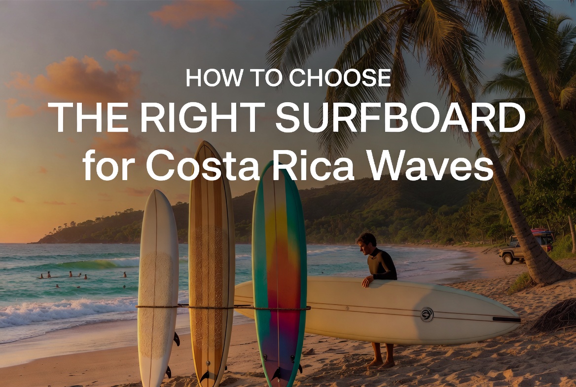 Featured image for “How to Choose the Right Surfboard for Costa Rica Waves”
